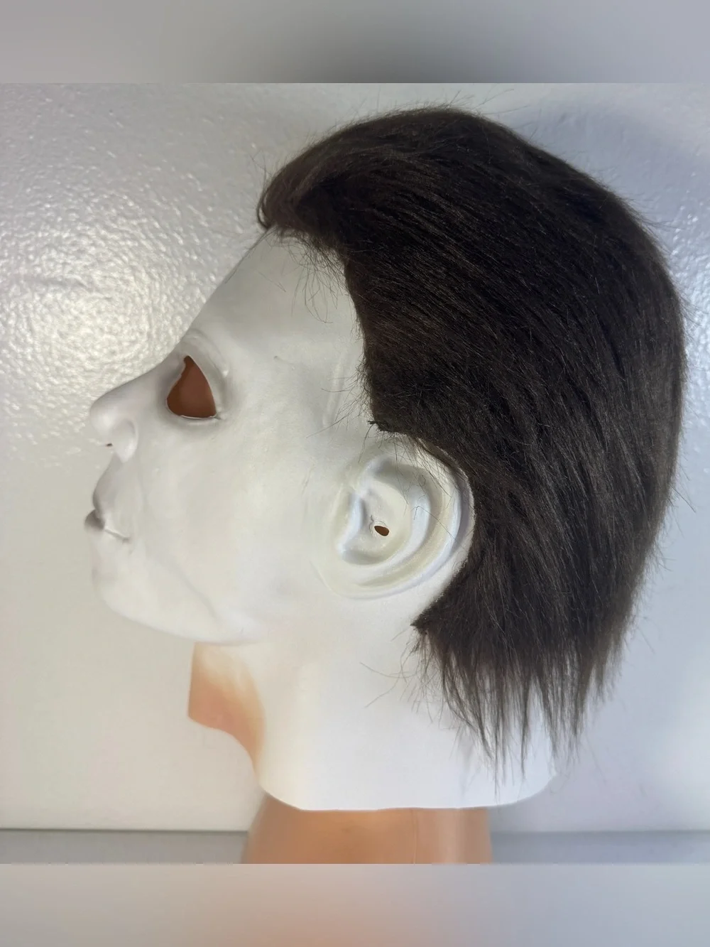 Michael Myers Mask Realistic Latex Adult Full Head Horror Movie Halloween Prop